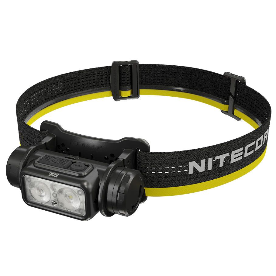 Nitecore  NU50  Black  Frontale Ricaricabile USB  1400 lumens e 130 metri  Torcia Led