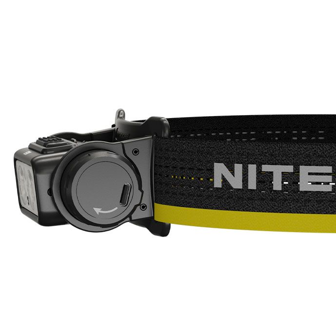 Nitecore  NU50  Black  Frontale Ricaricabile USB  1400 lumens e 130 metri  Torcia Led