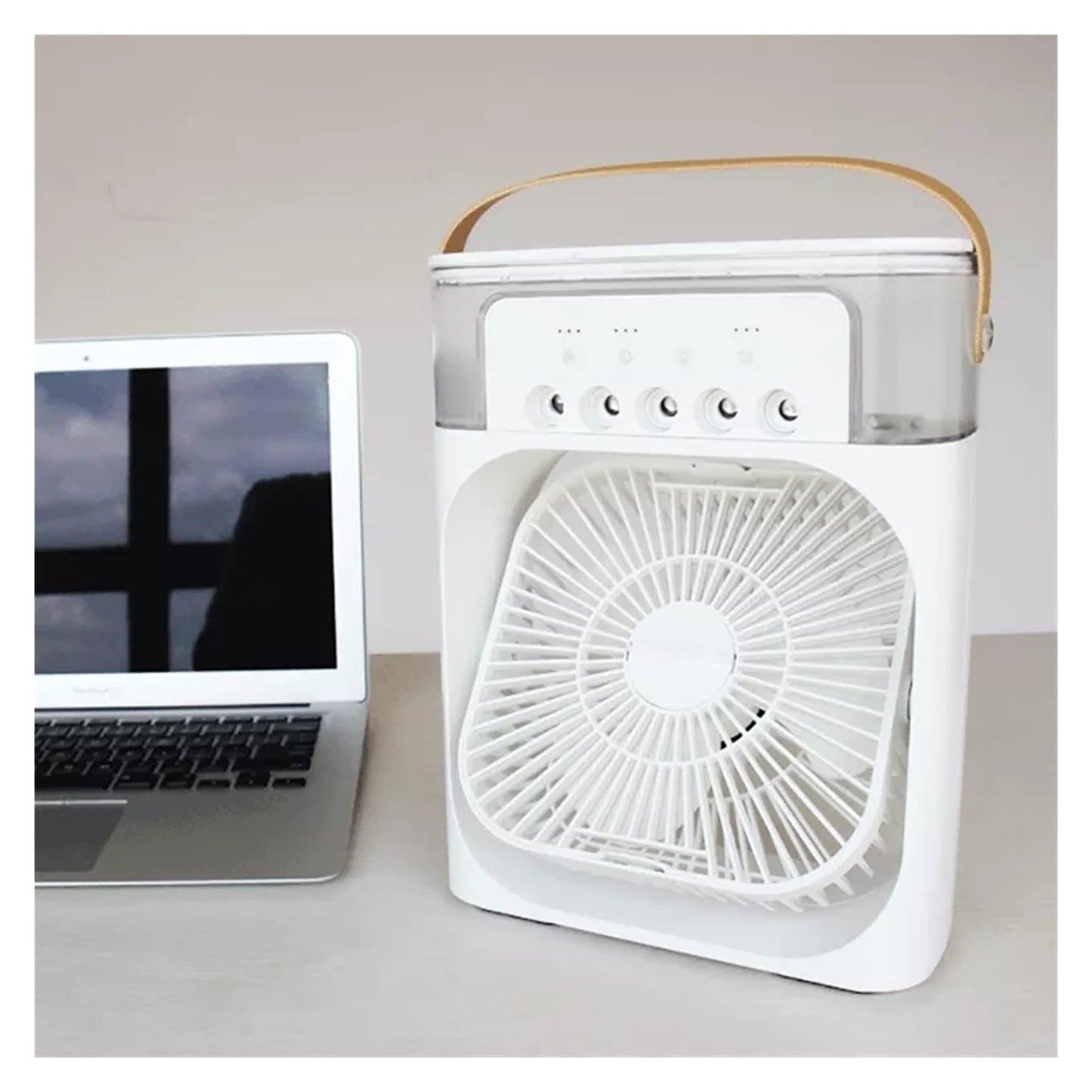 Ventilatore compatto con luce LED