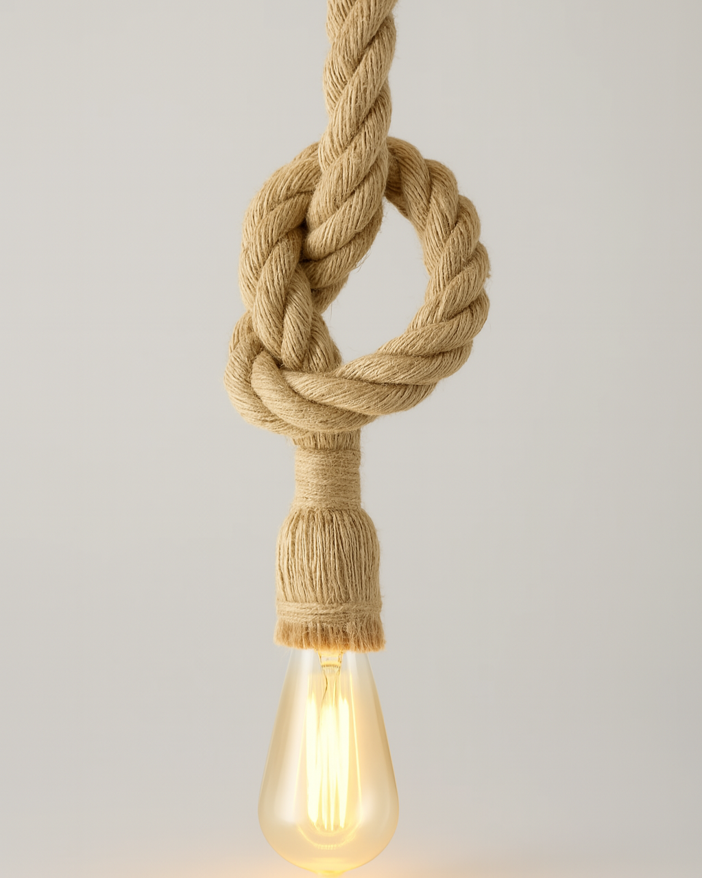 Hemp Rope Pendant Lights Vintage Retro Hanging Lamp E27 AC 85-265V Industrial Decor Home Restaurant Pendant Lamp Edison Hanglamp