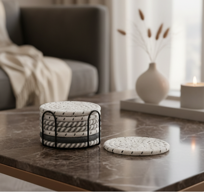 Artisan Canvas Coasters